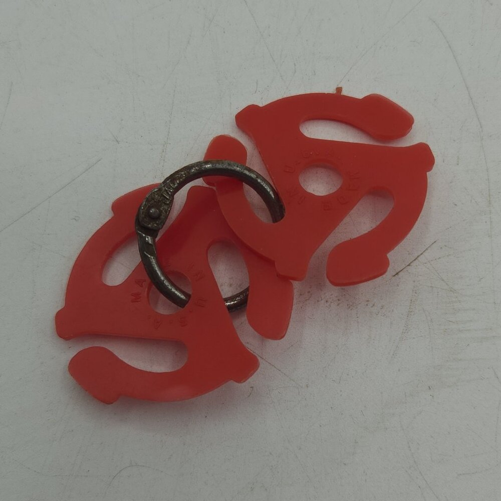 45 Record Plastic inserts Spinners Adapters Set of 2